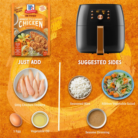 Mccormick Air Fryer Japanese Style Karaage Chicken Recipe Base 95g