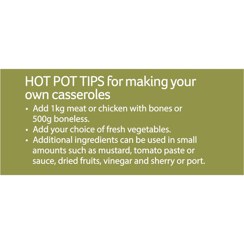 Hot Pot Casserole Base Savoury 80g