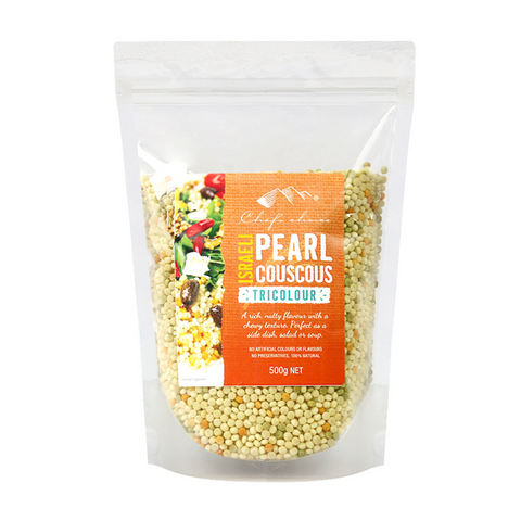 Tricolour Israeli Pearl Couscous 500g