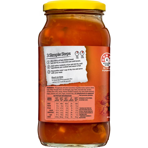 Kan Tong Pineapple Sweet & Sour Stir Fry Cooking Sauce 515g