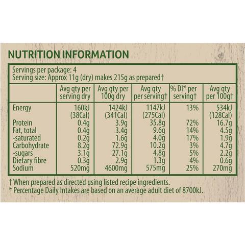 Continental Recipe Base Beef Stroganoff 40g