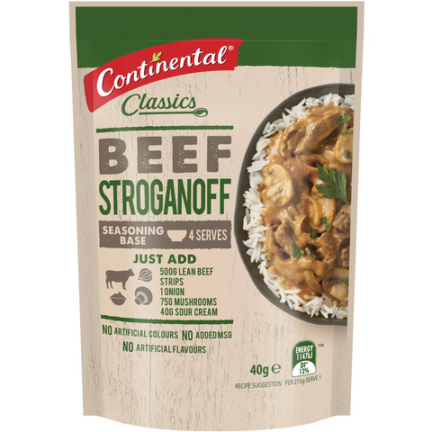 Continental Recipe Base Beef Stroganoff 40g