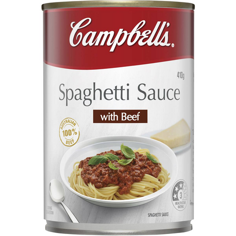 Campbell's Spaghetti Sauce With Beef With Beef 410g