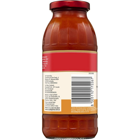 Mutti Parma Sugo Semplice Parmigiano Reggiano Pasta Sauce 400g