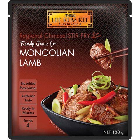 Lee Kum Kee Sauce Mongolian Lamb Ready 120g