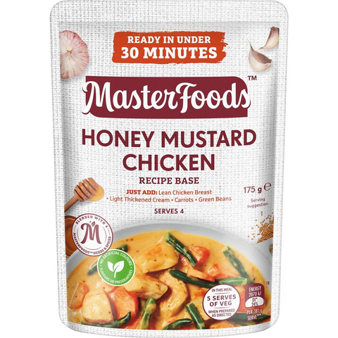 Masterfoods Honey Mustard Chicken Recipe Base 175g