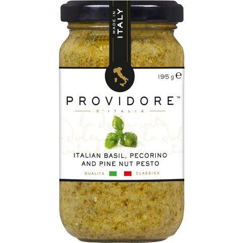 Providore Premium Pesto Basil Pecorino & Pine Nuts 195g