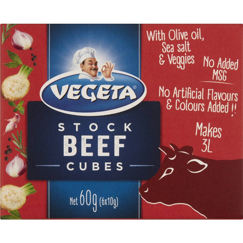 Vegeta Beef Stock Cubes 60g