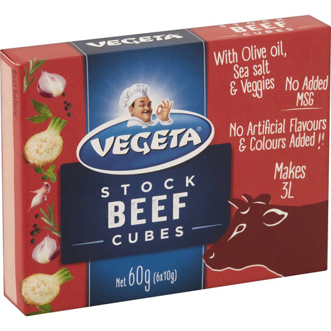 Vegeta Beef Stock Cubes 60g