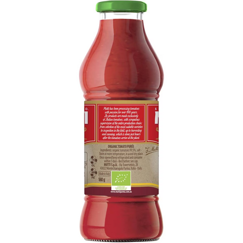 Mutti Passata Tomato Puree Organic 560g