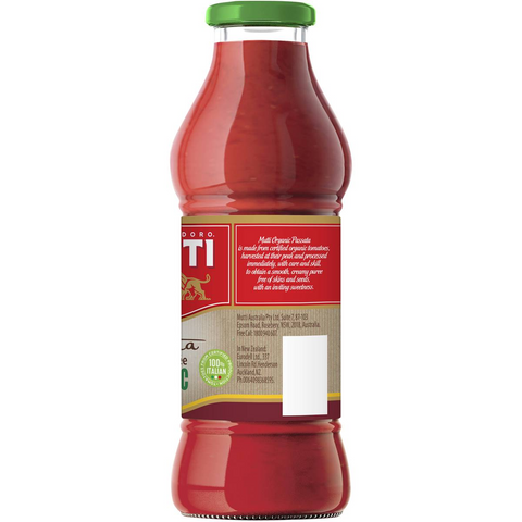 Mutti Passata Tomato Puree Organic 560g