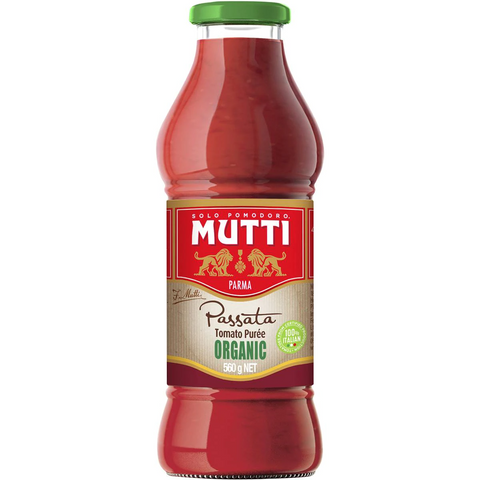 Mutti Passata Tomato Puree Organic 560g