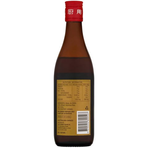 Pandaroo Ingredients Chinese Cooking Wine 375ml