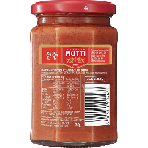 Mutti Pizza Sauce Aromatica 280g