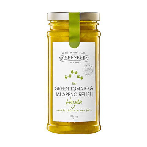 Green Tomato & Jalapeno Relish 260g