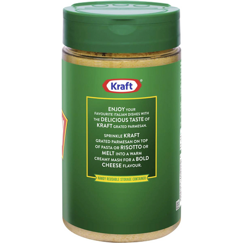 Kraft Grated Parmesan Cheese Cannister 250g