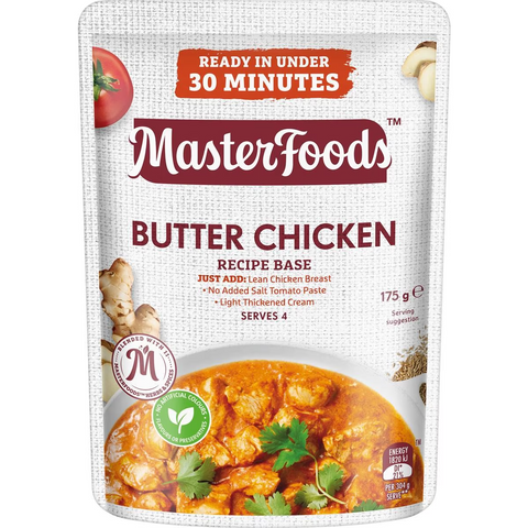 Masterfoods Butter Chicken Recipe Base 175g