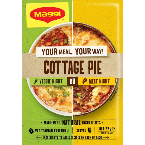 Maggi Dry Recipe Bases Your Meal Your Way Cottage Pie 37g