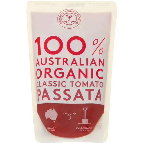 Australian Organic Food Co Classic Tomato Passata 500g