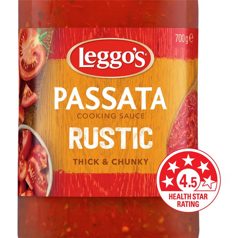 Leggo's Rustic Passata Thick & Chunky Sauce 700g