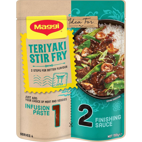 Maggi Stir Fry Asian Style Teriyaki Sesame Flavour 150g