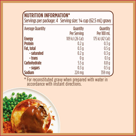 Gravox Supreme Roast Meat Gravy Mix 29g