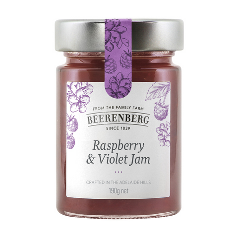 Raspberry & Violet Jam 190 g