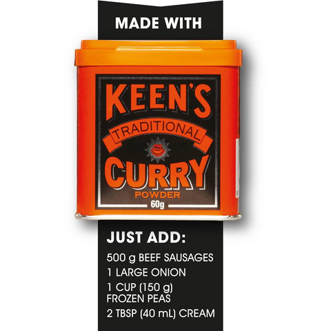 Mccormicks Keens Curried Sausages 40g