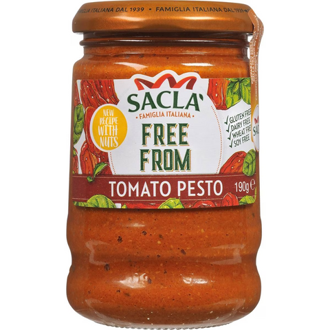 Sacla Tomato Pesto Free From 190g