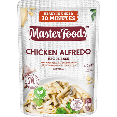 Masterfoods Chicken Alfredo Recipe Base 170g