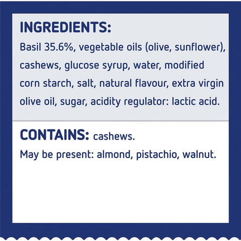 Barilla Pesto Sauce Basilico Vegan 195g