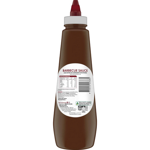 Masterfoods Barbecue Sauce 920ml