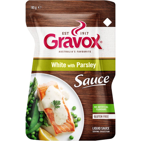 Gravox Parsley White Finishing Sauce Liquid Pouch 165g