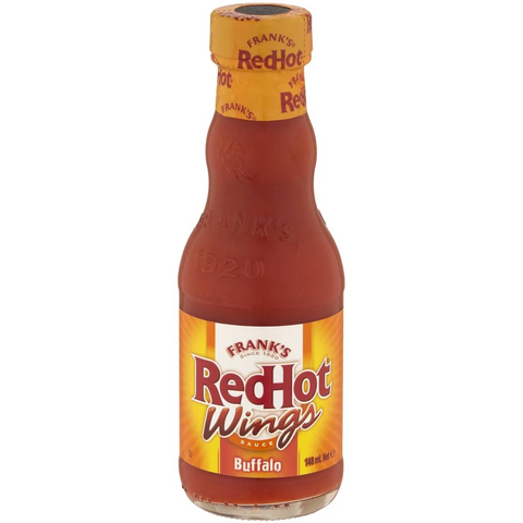 Frank's Redhot Buffalo Wings Hot Sauce 148ml