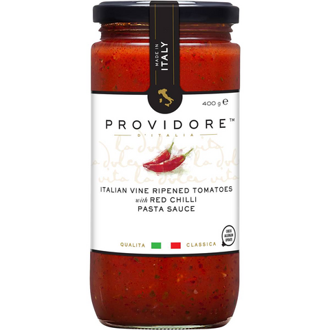 Providore Vine Ripened Tomato Pasta Sauce With Red Chilli 400g