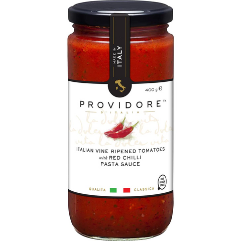 Providore Vine Ripened Tomato Pasta Sauce With Red Chilli 400g