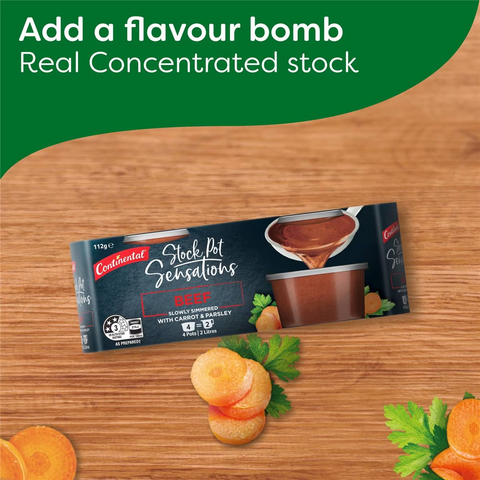 Continental Sensations Beef Stock Pot 4 X 28 G