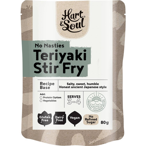 Hart & Soul All Natural Teriyaki Stir Fry Recipe Base 80g