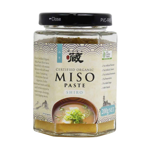 Certificate Organic Miso Paste Shiro 200g