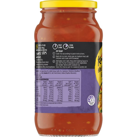 Kan Tong Stir Fry Sauce Honey, Sesame & Garlic 520g