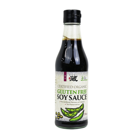 Certified Organic Gluten Free Soy Sauce 250ml