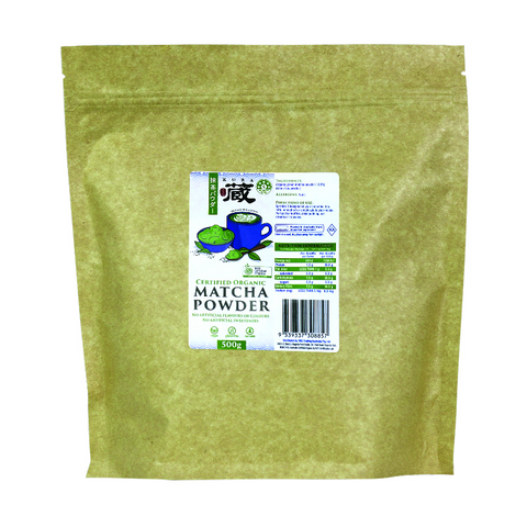 Certified Organic Matcha Powder 500g