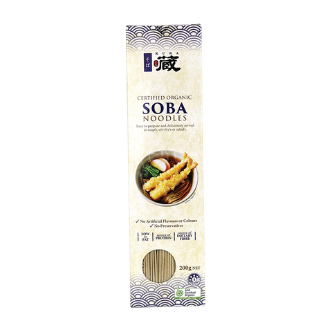 Certified Organic Soba Noodles 200g