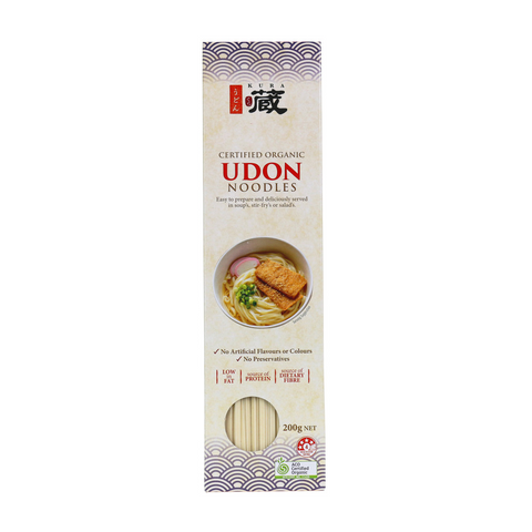 Certified Organic Udon Noodles 200g