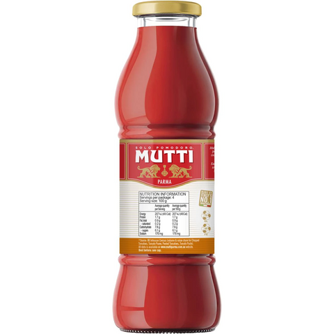 Mutti Passata Gastronomia Baby Roma Tomatoes 400g