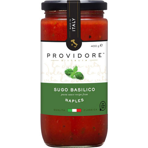 Providore Premium Sugo Basilico Pasta Sauce 400g