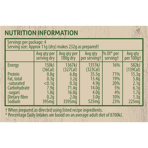 Continental Recipe Base Mild Mince Curry 40g