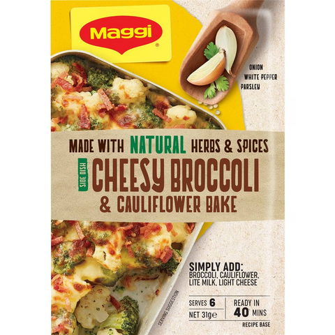 Maggi Side Dishes Cheesy Broccoli And Cauliflower Bake 31g