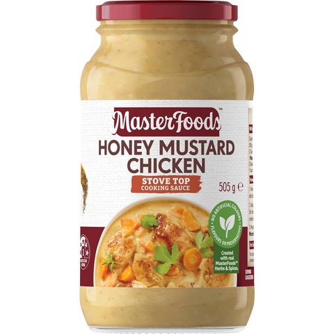 Masterfoods Honey Mustard Chicken Cooking Sauce 505g