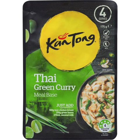 Kan Tong Thai Green Curry Meal Base Pouch 175g